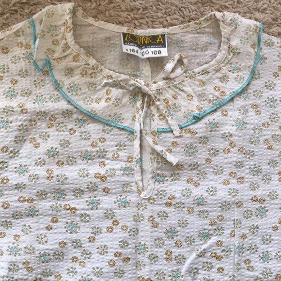 Short sleeve cotton nightgown - Picture 3 of 5